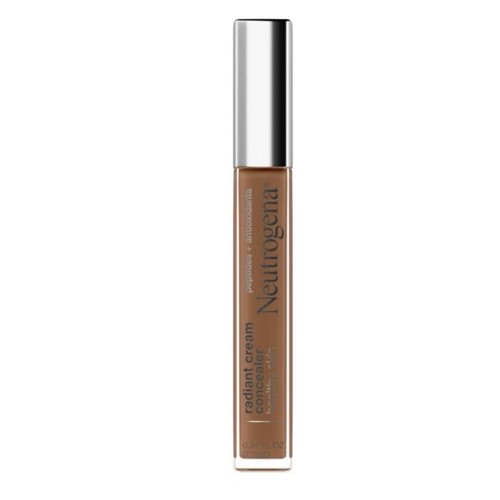 Neutrogena Healthy Skin Radiant Cream Concealer Chai Deep 0.24oz Peptides Vit E